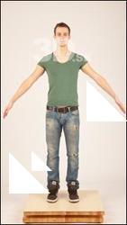 Body photo textures of clothed Moric