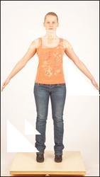 Body photo textures of clothed Zooe