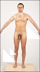 Body photo textures of nude Jim