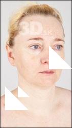 Female head photo textures # 2