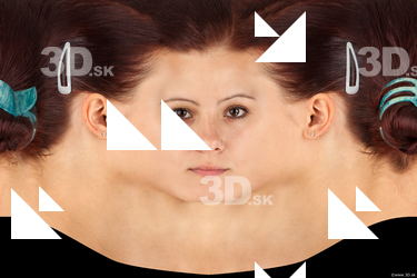 Female head texture
