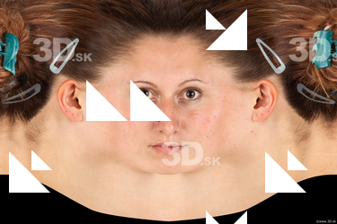 Female head texture