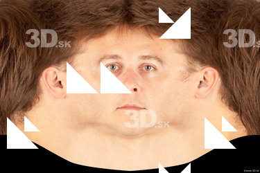 Male head texture