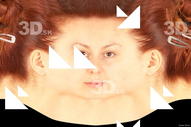Female head texture
