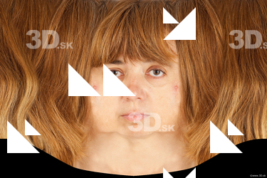 Female head texture