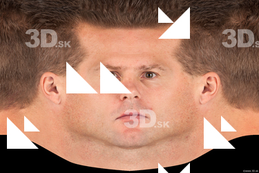 Male head texture