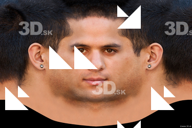 Male head texture