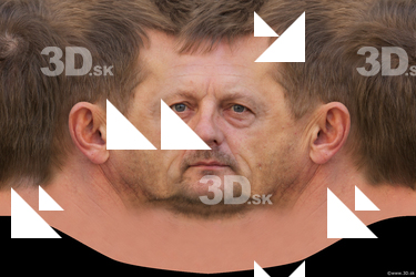 Male head texture