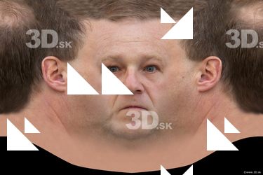 Male head texture