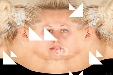 Female head texture