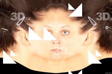 Female head texture
