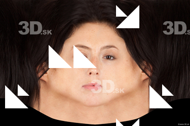 Female head texture