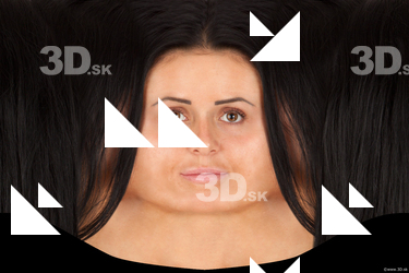 Female head texture