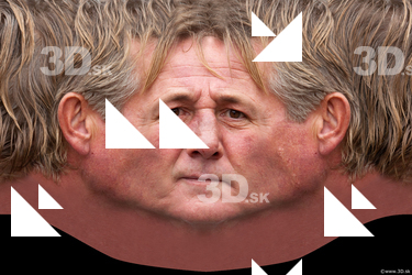 Male head texture
