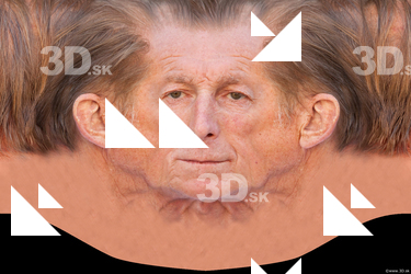Male head texture