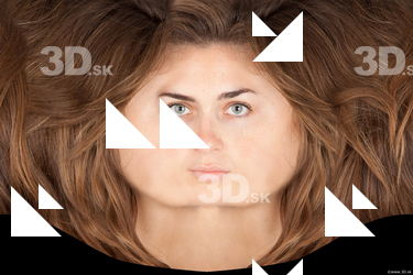 Female head texture