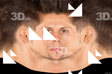 Male head texture