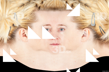 Female head texture