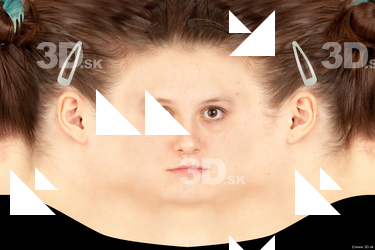 Female head texture