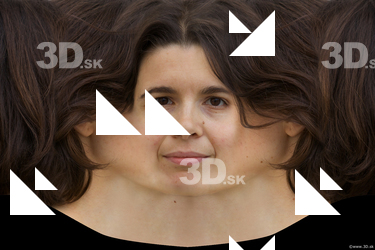Female head texture