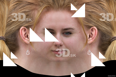Female head texture