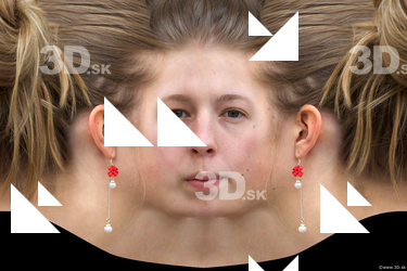 Female head texture
