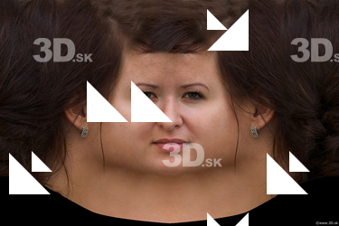 Female head texture