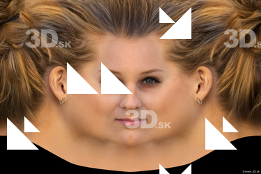 Female head texture