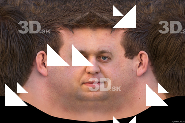 Male head texture