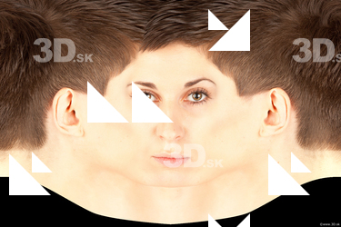 Female head texture