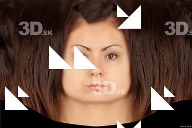 Female head texture