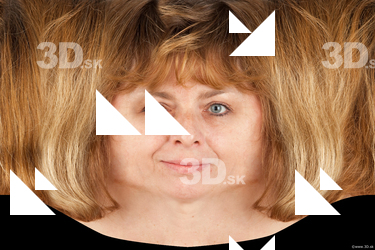 Female head texture