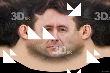 Male head texture