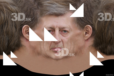 Male head texture
