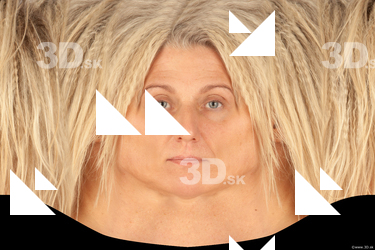 Female head texture