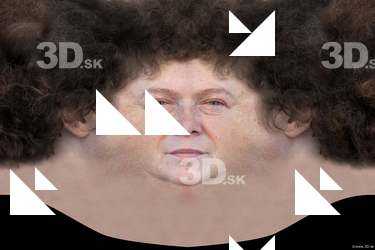 Female head texture