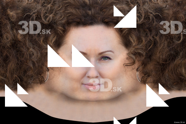 Female head texture