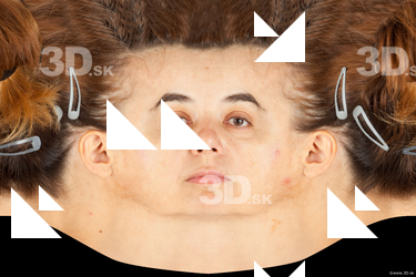 Female head texture
