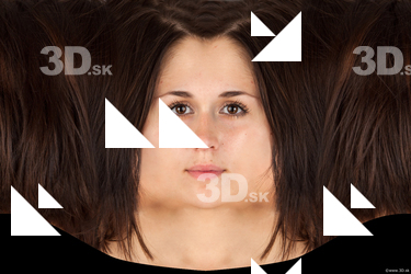 Female head texture
