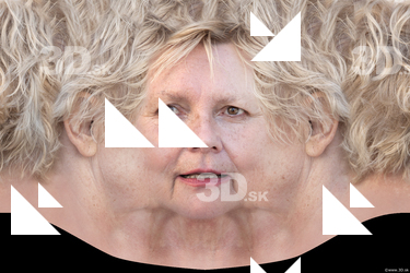 Female head texture
