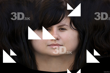 Female head texture