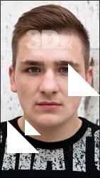 Male 3D head photo references # 58