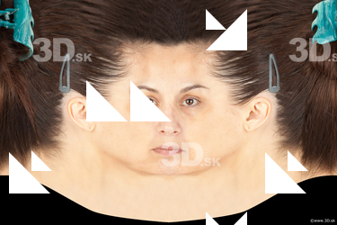 Female head texture
