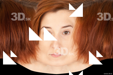 Female head texture