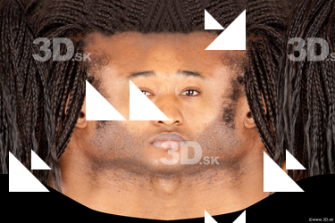 Male head texture