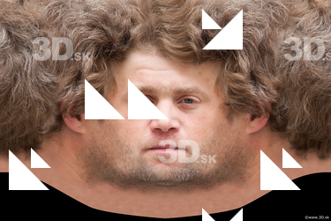 Male head texture
