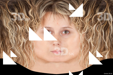 Female head texture