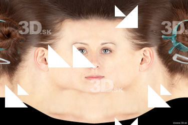 Female head texture