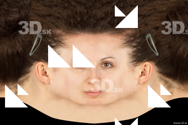 Female head texture