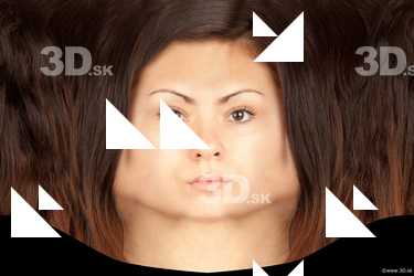 Female head texture
